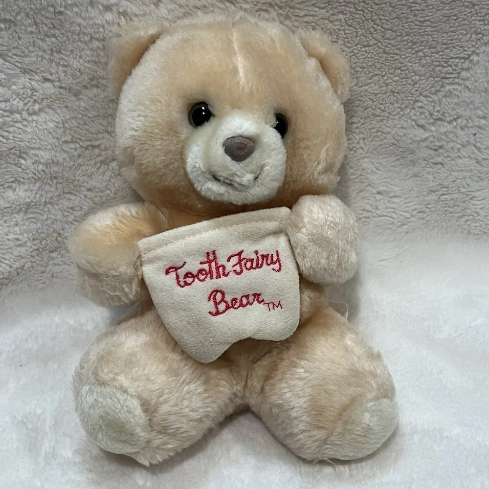 Vintage 1985 Animal Fair Tooth Fairy Bear Plush Teddy‎ Stuffed Nursery Gift EC